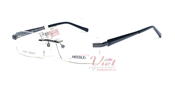 Gọng kính Herald H351 GUN